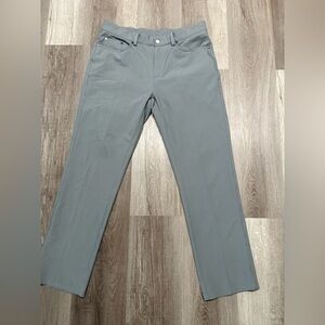 Greg Norman Collection Men's Slate Gray Dress Pants